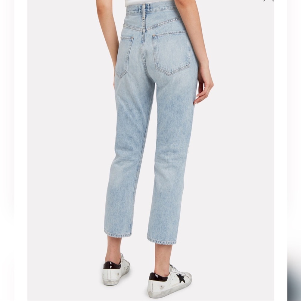 NWT Agolde Riley High Rise Cropped Jean - Picture 3 of 3